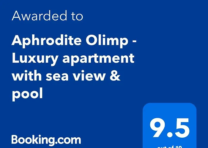 Aphrodite - Luxury With Sea View & Pool דירה